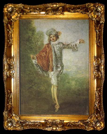 framed  Jean-Antoine Watteau L